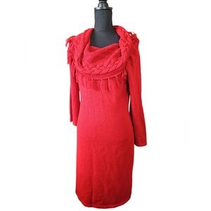 Liz Claiborne Red Knit Dress